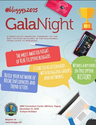Support Your Favorite Blogs At The #Bloggys2015 Gala Night