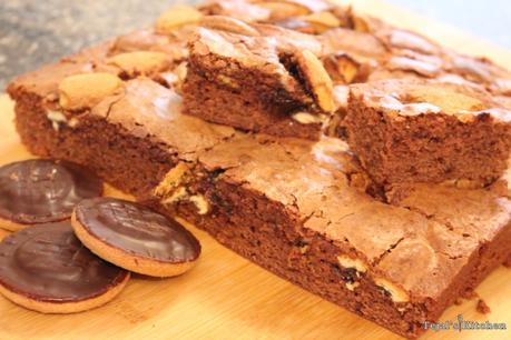 Jaffa Cake Brownies