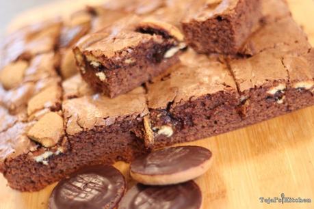 Jaffa Cake Brownies
