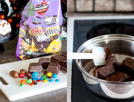 Halloween Party // Trick-Or-Treat Almond Bark and BOO Kit DIY