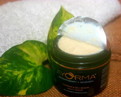 Ayorma Fairness & Cell Renew Night Cream Review