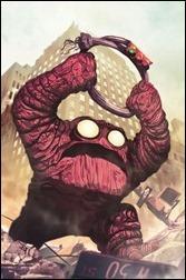 Howling Commandos of S.H.I.E.L.D. #1 Cover - Del Mundo Kirby Monster Variant Howling Commandos of S.H.I.E.L.D. #1 Cover - Del Mundo Kirby Monster Variant
