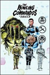 Howling Commandos of S.H.I.E.L.D. #1 Cover - Schoonover Design Variant
