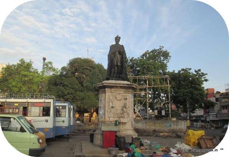 King George V ascending the throne  ~ commemoration at ThirukKurungudi ... !!!