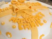 Light Fruit Anniversary Cake