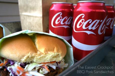 Tailgating Favorite: Coca-Cola Shredded Pork BBQ Sandwiches