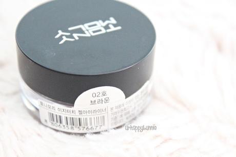 Tony Moly Easy Touch Gel Liner in #2 Brown Review