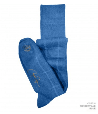 blue socks