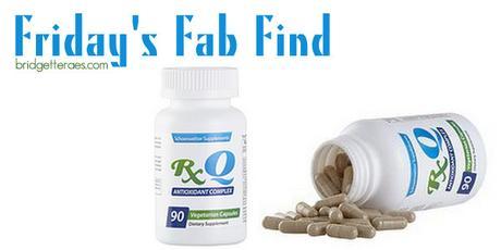 Friday’s Fab Find: RxQ Antioxidant Complex from Schoenwetter Supplements