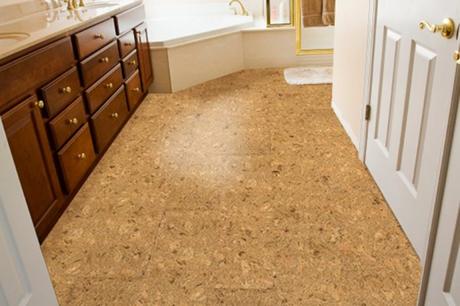 cork flooring bathroom tips ideas moisture resistant remodel