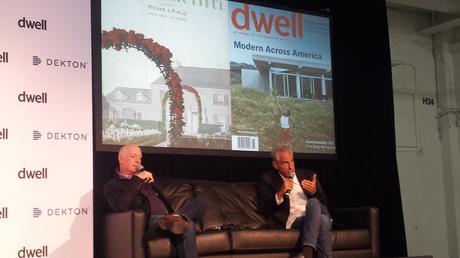 Dwell on Design New York's keynote panel with Paul Goldberger and Eric Owen Moss.