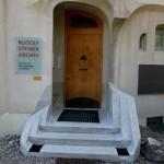 Entering House Duldeck, seat of the Rudolf Steiner Archives