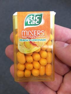 Today's Review: Tic Tac Mixers Peach Lemonade
