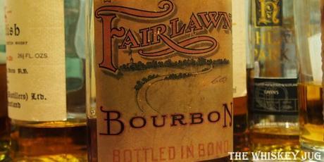Fairlawn Bonded Bourbon Label