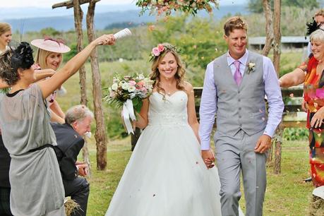 A Bright & Beautiful DIY Farm Wedding by Fantail Photography