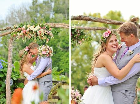 A Bright & Beautiful DIY Farm Wedding by Fantail Photography