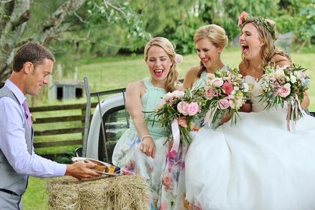 A Bright & Beautiful DIY Farm Wedding by Fantail Photography