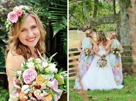 A Bright & Beautiful DIY Farm Wedding by Fantail Photography