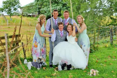 A Bright & Beautiful DIY Farm Wedding by Fantail Photography