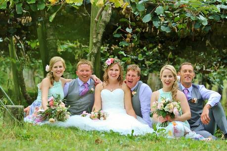 A Bright & Beautiful DIY Farm Wedding by Fantail Photography