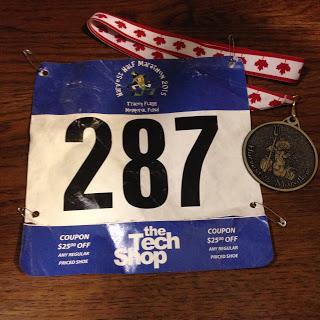 Race Report: Harvest Half Marathon 2015