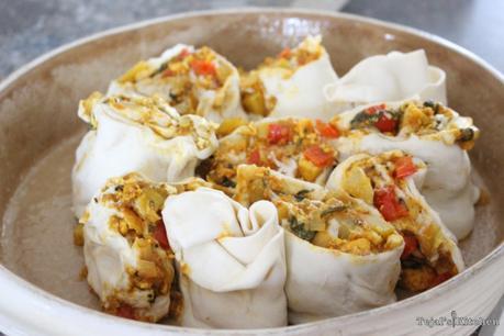 Vegetable Paneer Rolls