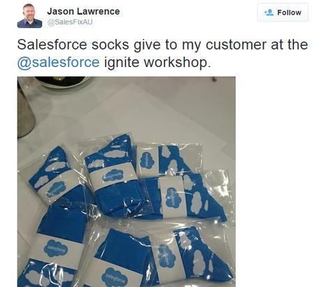 Salesaforce Socks