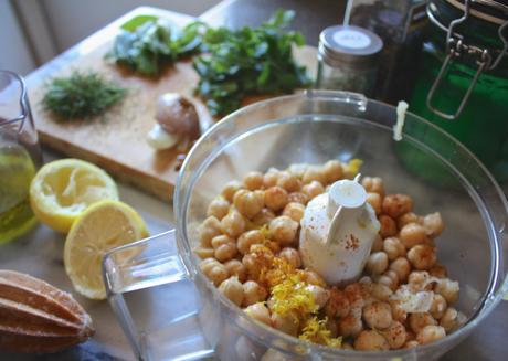 Lemon Herb Hummus