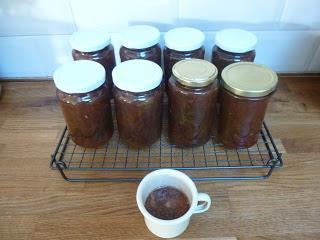 Rhubarb and Ginger Jam