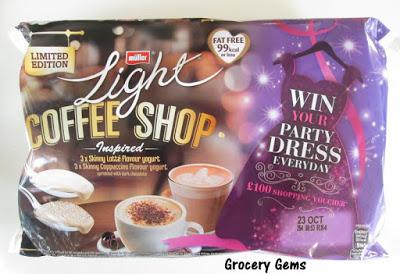 Review: Müller Light Coffee Shop Inspired Skinny Latte & Skinny Cappuccino Yogurts