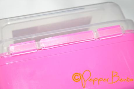 RSW Pink 2 Tier Lunch Box Hinges