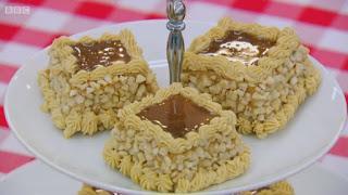 Peanut Butter & Caramel Eclairs: GBBO Week #8