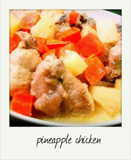 Recipe: Pineapple Chicken