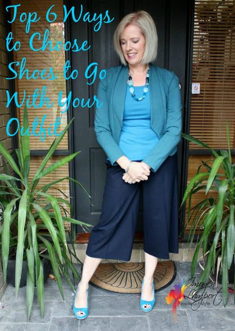 top 6 ways to choose shoes to go with your outfit - Inside Out Style Blog