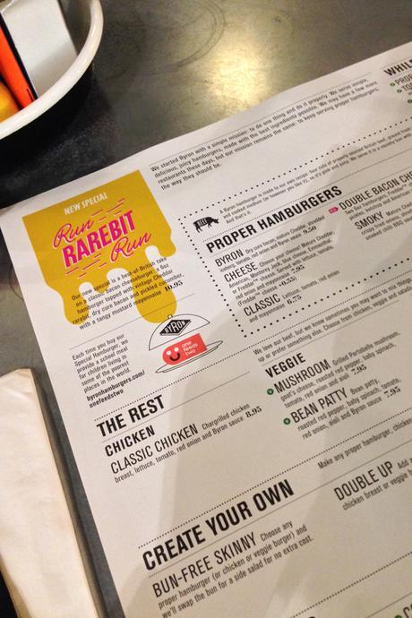 Byron Hamburgers Newcastle Food Hello Freckles Review Menu