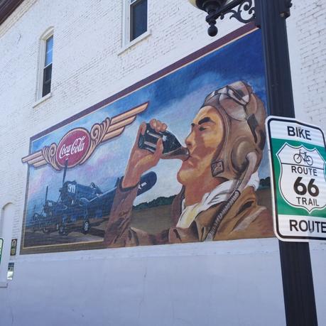 Route 66 CocaCola Mural