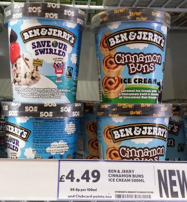 New Instore: Ben & Jerry's Cinnamon Buns, M&S Christmas & More