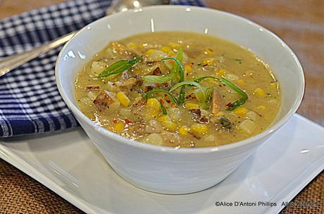 smoky clam chowder