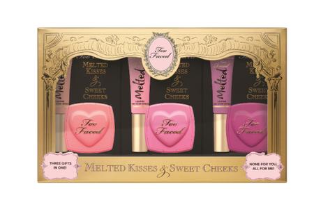 Too Faced Melted Kisses & Sweet Cheeks, $50 - resized