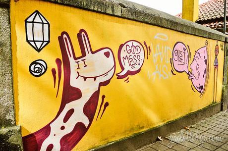 Porto street art (Godmess & Chei Krew)