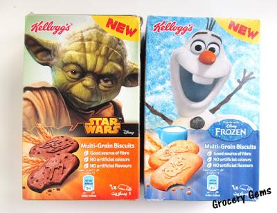 Review: Kellogg's Star Wars & Frozen Multi-Grain Biscuits