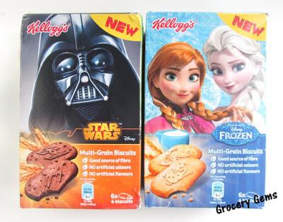 Review: Kellogg's Star Wars & Frozen Multi-Grain Biscuits