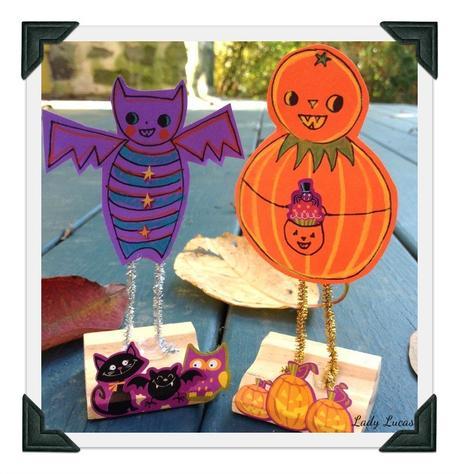Folk Art Halloween Friends Tutorial 1