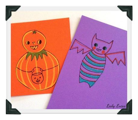 Folk Art Halloween Friends Tutorial 2
