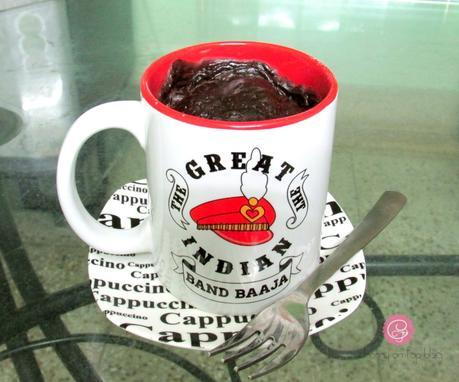 Recipe: Brownie in a Mug (eggless)| Day-5 #fallwithcherryontopblog Recipe: Brownie in a Mug (eggless)| Day-5 #fallwithcherryontopblog