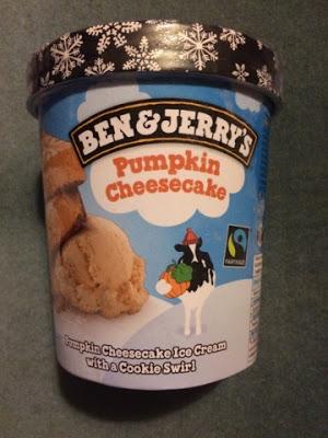 Today's Review: Ben & Jerry's Pumpkin Cheesecake