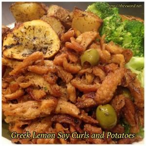 Greek Soy Curls and Potatoes (3)