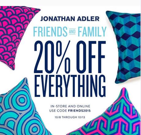 Friends & Family - Jonathan Adler!
