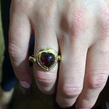 Temple St. Clair heart ring