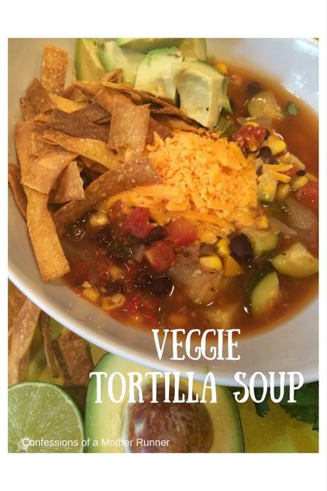 Veggie Tortilla Soup | Recipes | Vegetarian | Soup Club